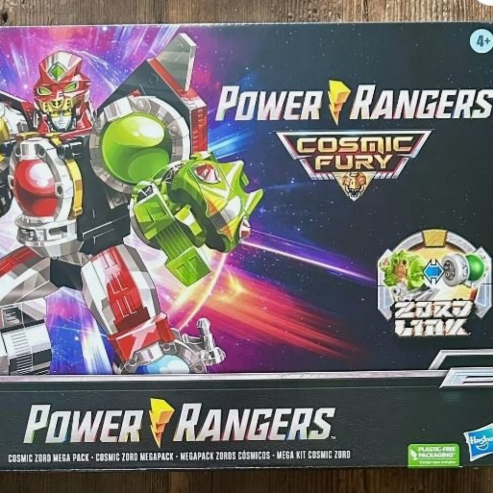 Power Rangers comic fury zord in box